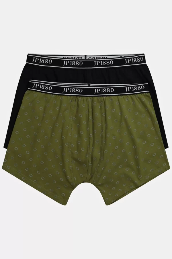 JP1880 Boxershorts Midpants FLEXNAMIC® 2er-Pack Unterhose 1