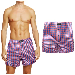 TEXEMP Webboxer 5er-10er Pack Herren Webboxer Boxershorts Baumwolle Unterwäsche (Spar-Pack, 5-St) Atmungsaktiv & Hautfreundlich 14