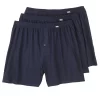 ADAMO Boxershorts 3er-Pack Boxershorts Große Größen Dunkelblau Adamo (Packung, 3-St., 3er-Pack) 28