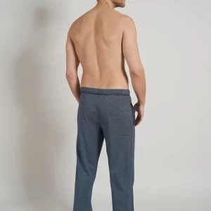 CECEBA Schlafhose CECEBA Herren Lange-Hose Blau (1-tlg) 10