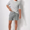 H.I.S Shorty (2 Tlg., 1 Stück) Mit Garngefärbten Streifen 20